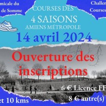 Courses des 4 Saisons Amiens Métropole 2025