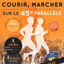 Courir sur le 45ème Parallèle 2025