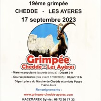 Grimpée Chedde - Les Ayères 2024
