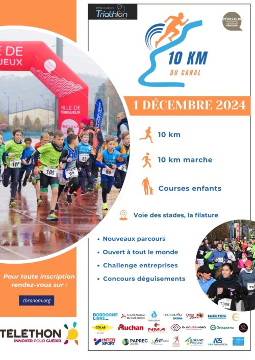 10 km du Canal