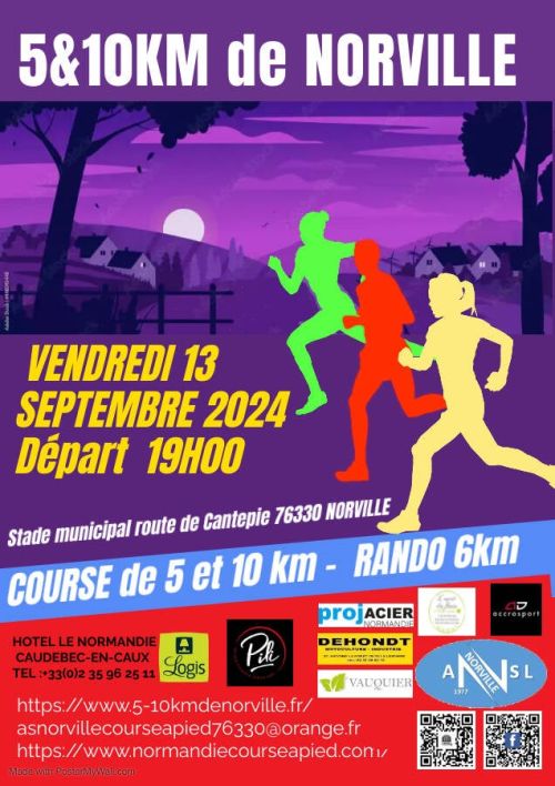 5 & 10 km de Norville