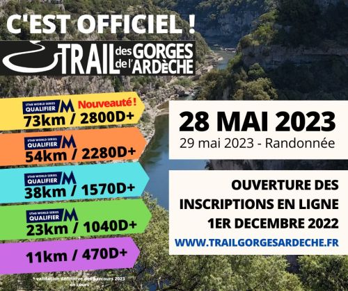 Trail des Gorges de l’Ardèche