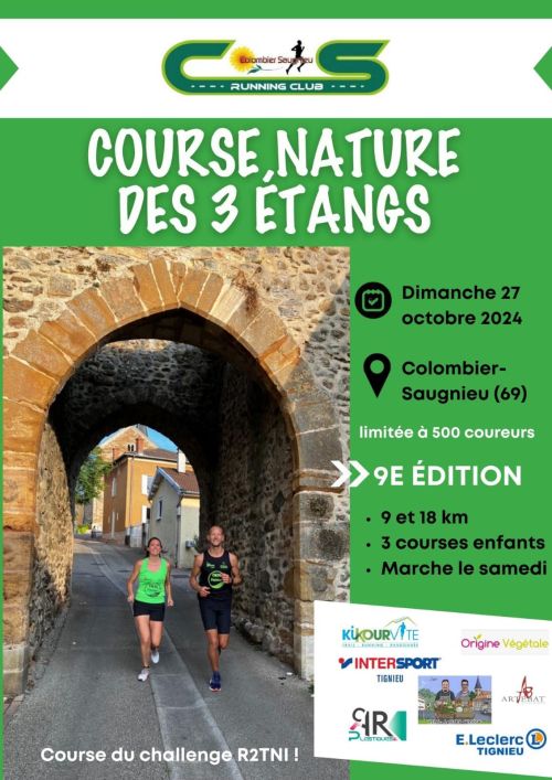 Course Nature des 3 étangs