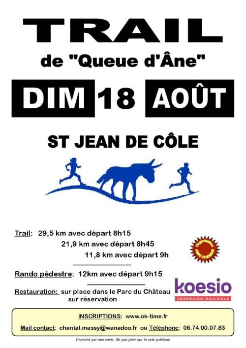 Trail de Queue d'Ane