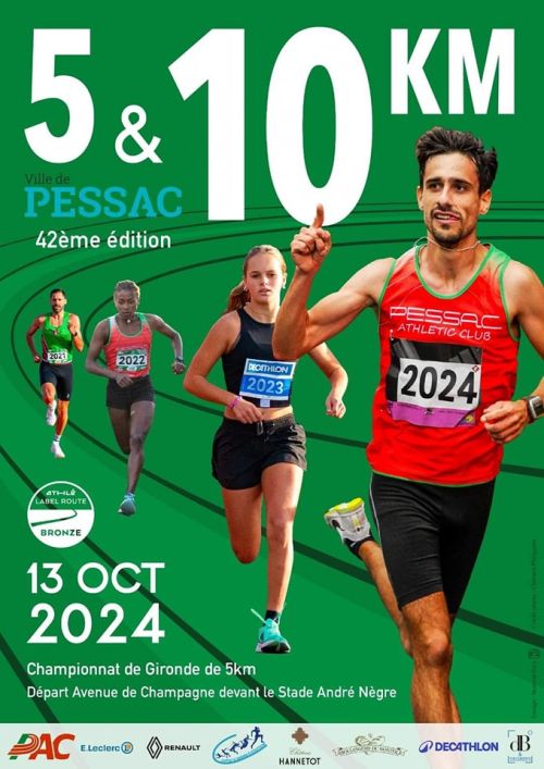 5 et 10km de Pessac