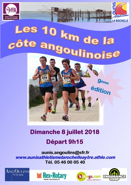 10 Km de la Côte Angoulinoise