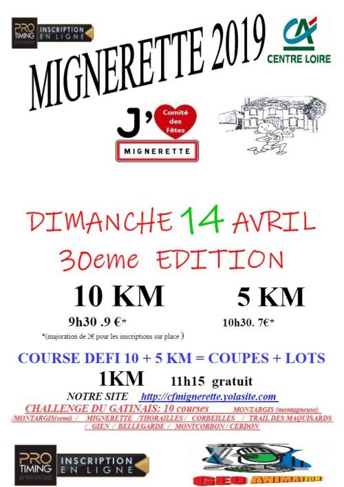 10km de Mignerette