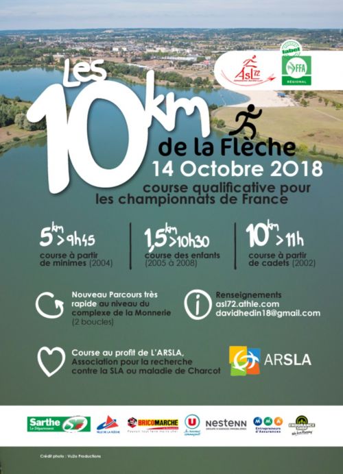 10 km de la Flèche