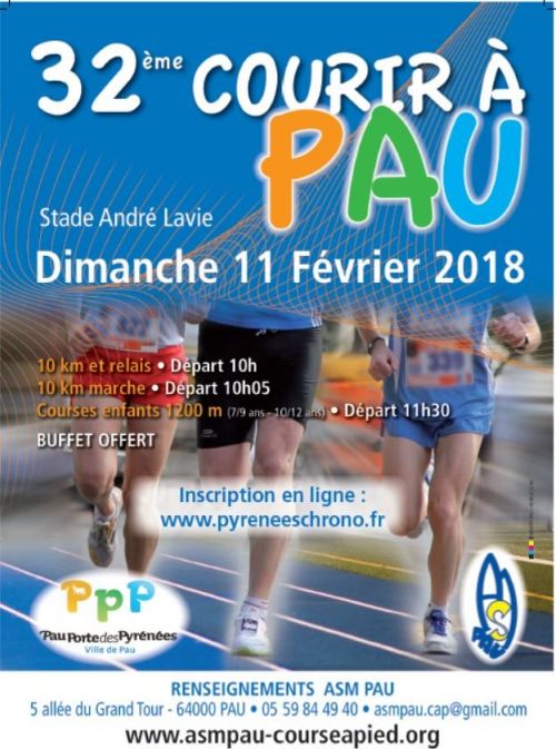 Courir à Pau