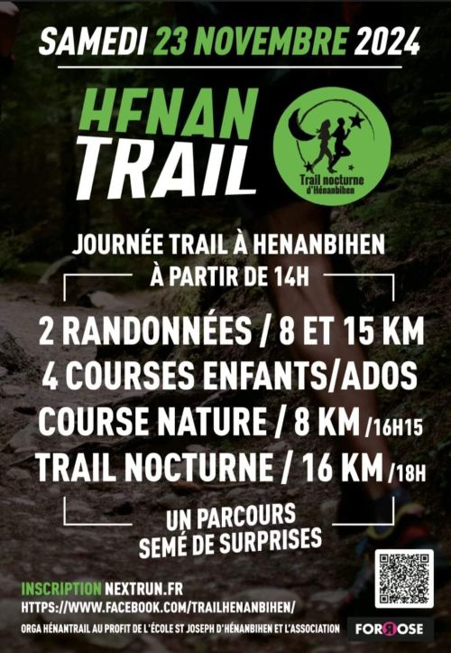 Trail Nocturne Henanbihen