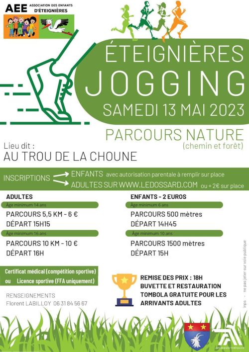 Jogging Eteignières