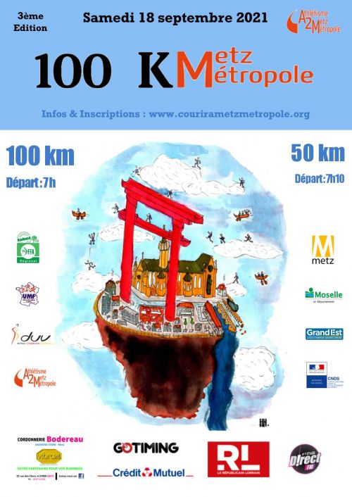 100 km de Metz Métropole