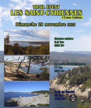 trail event les saint cyriennes 2021 saint cyr sur mer